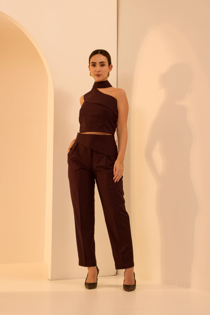Wine power play coord (women)