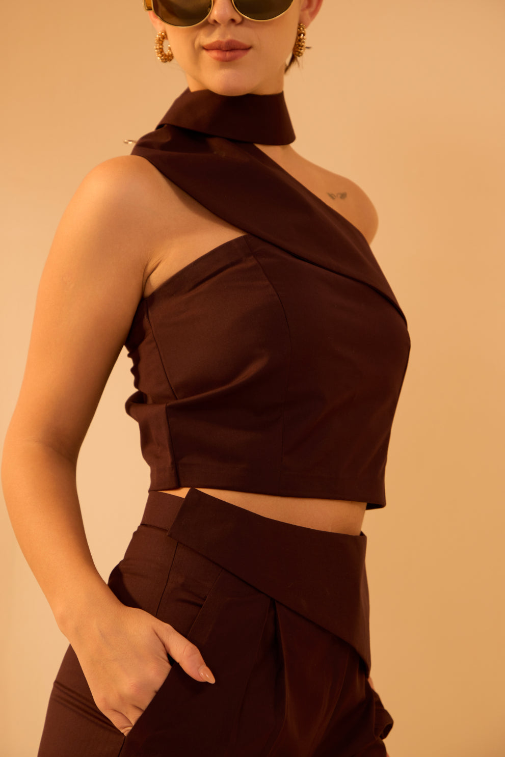 Wine power play coord (women)
