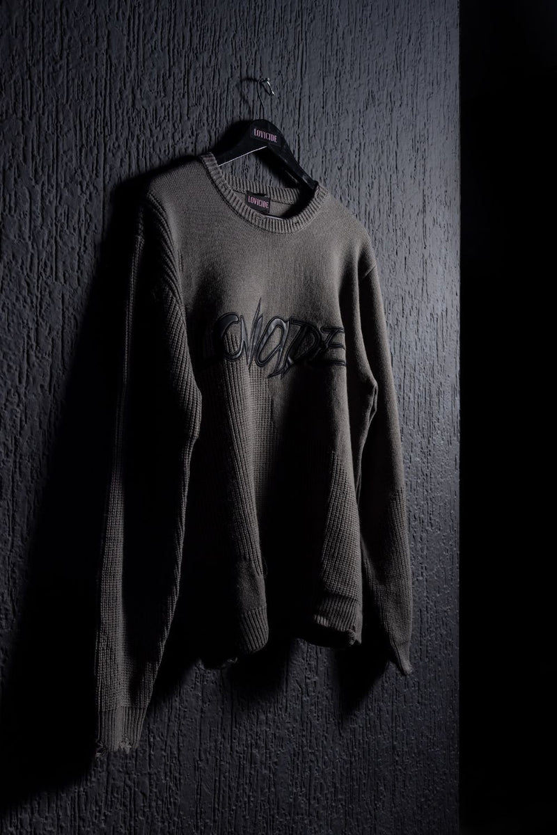 Grey Lovicide Sweater