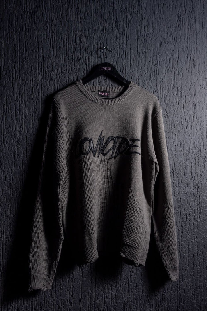 Grey Lovicide Sweater