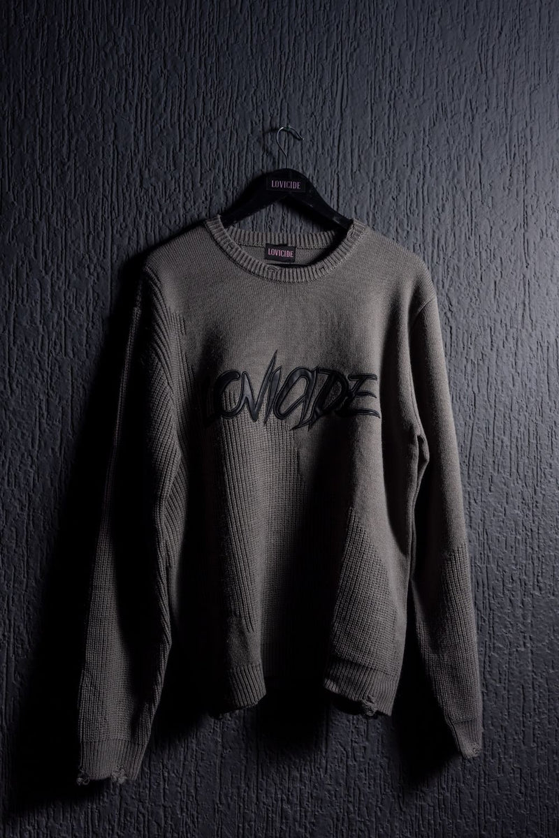 Grey Lovicide Sweater