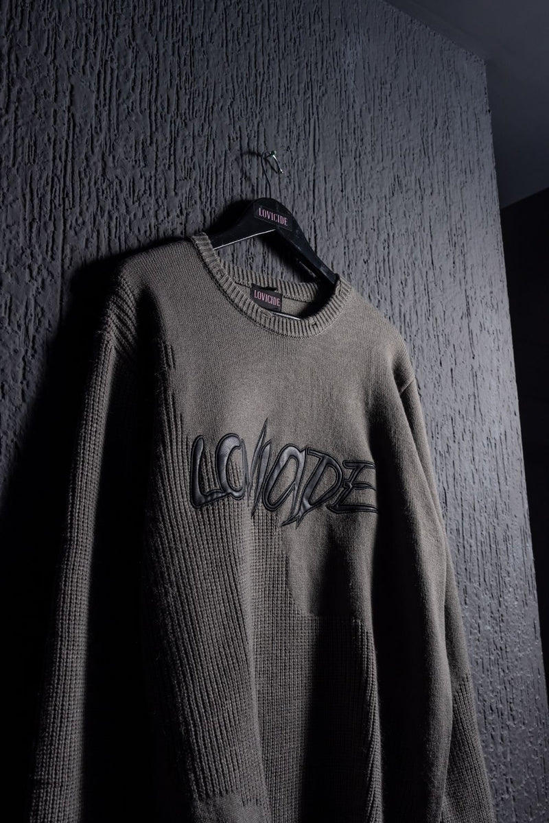 Grey Lovicide Sweater