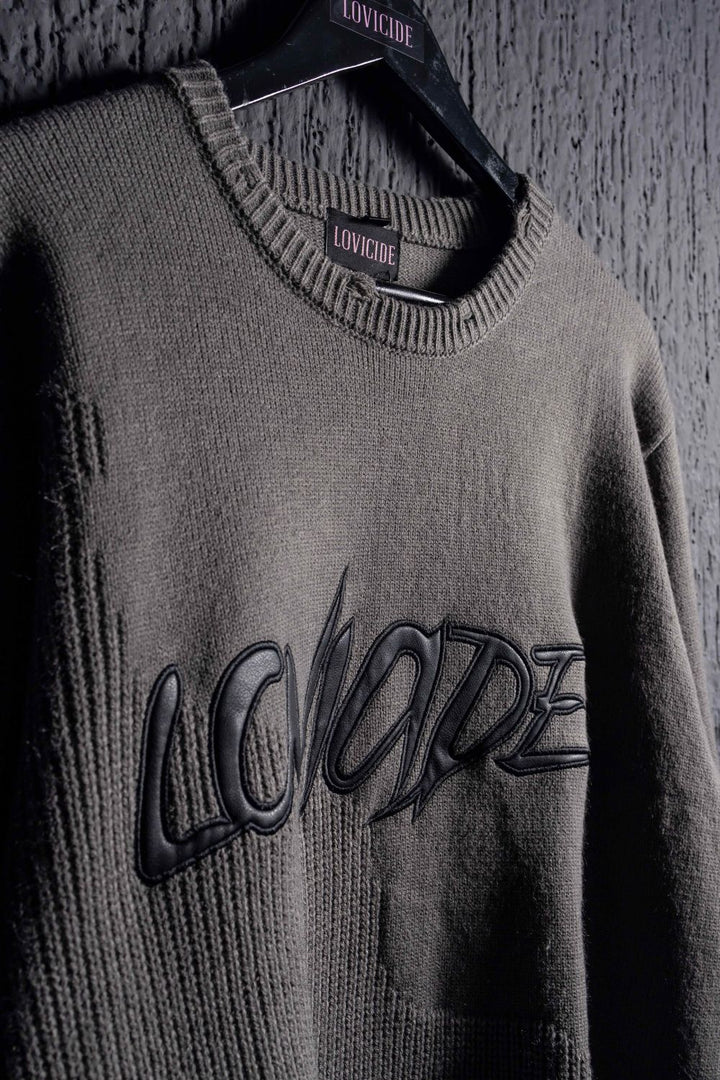 Grey Lovicide Sweater